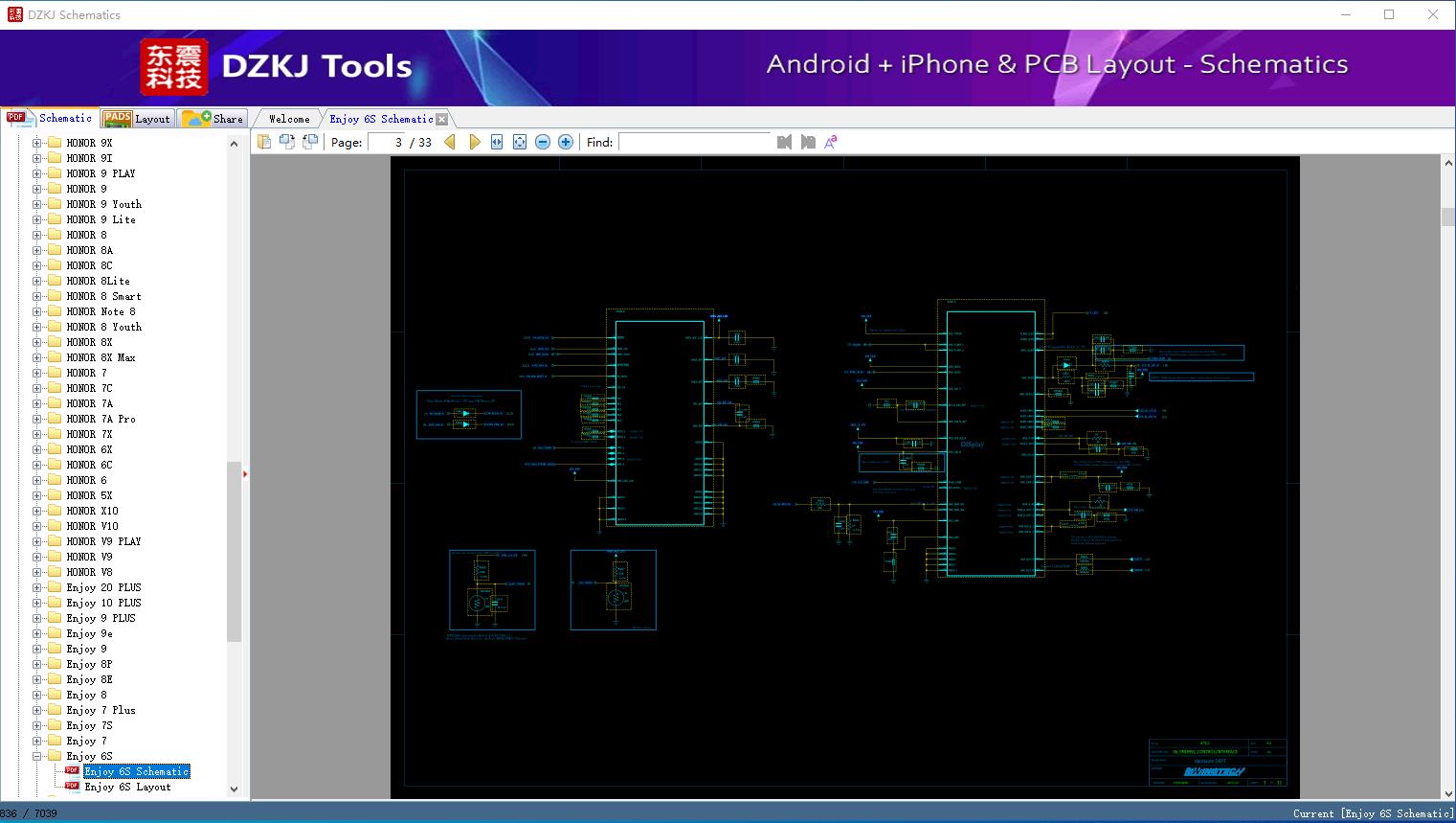 Enjoy 6S Schematic